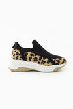 Sora Kadın Scuba Kumaşlı Sneaker Leopar